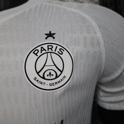 2025-26 Paris Champions X.O exclusive sponsor White Player S-2XL