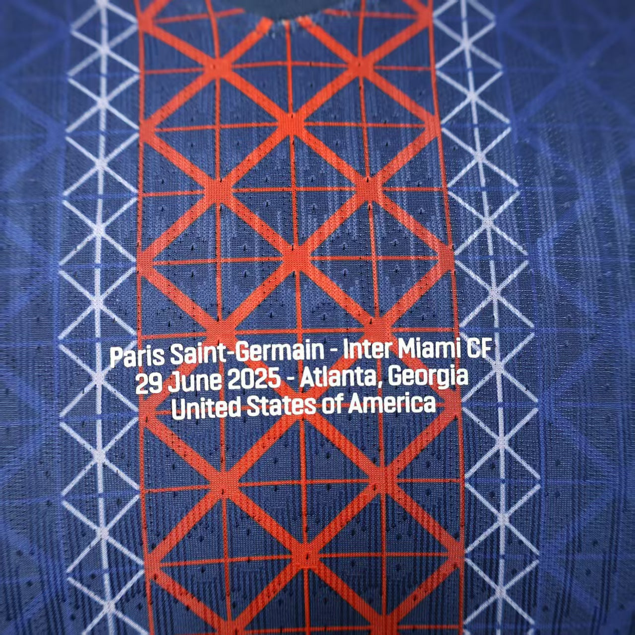 2025-26 Paris Home Club World Cup Version With Final Text Player S-2XL