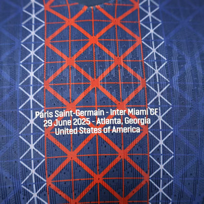 2025-26 Paris Home Club World Cup Version With Final Text Player S-2XL