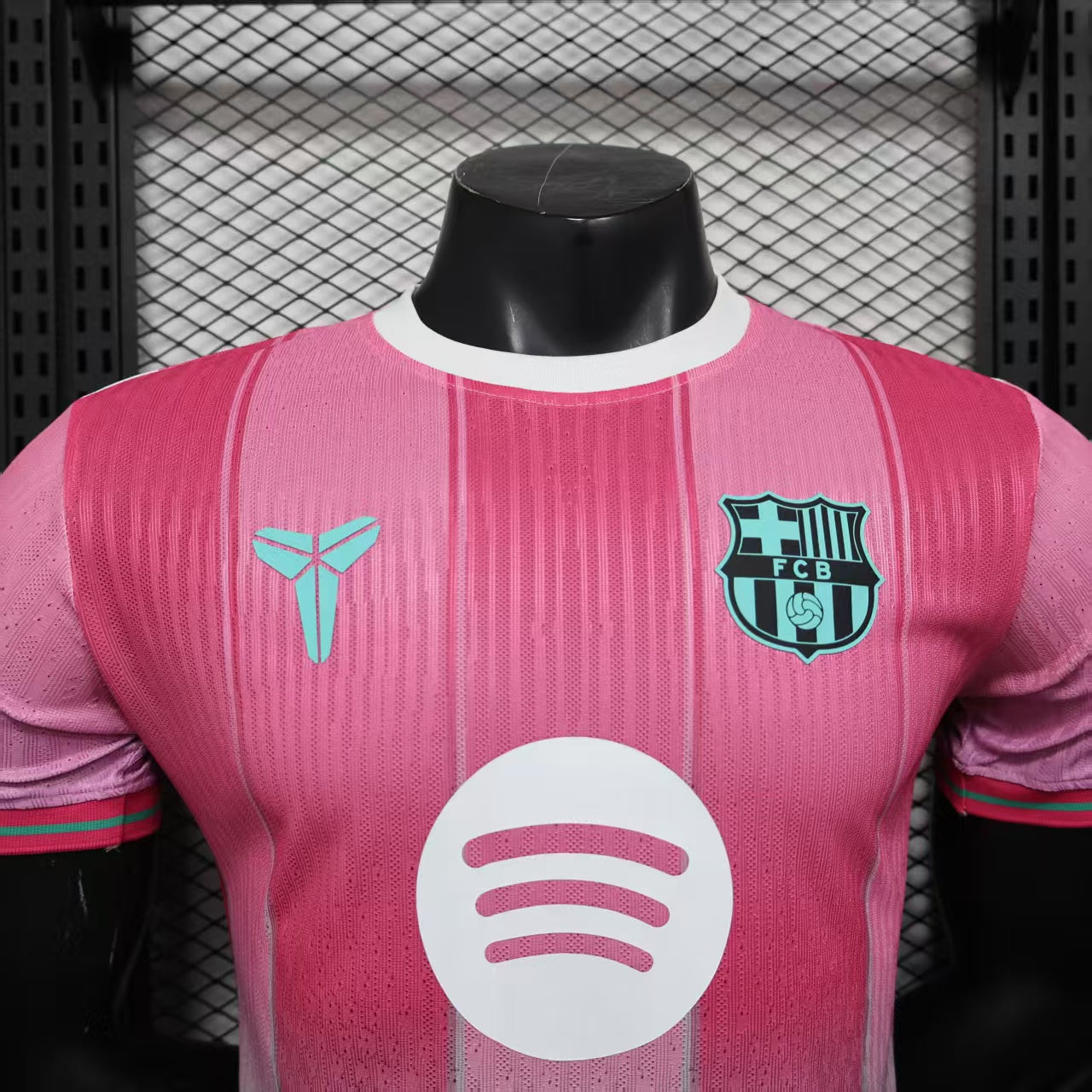 2025-26 Barcelona Special Pink-Green Player S-2XL