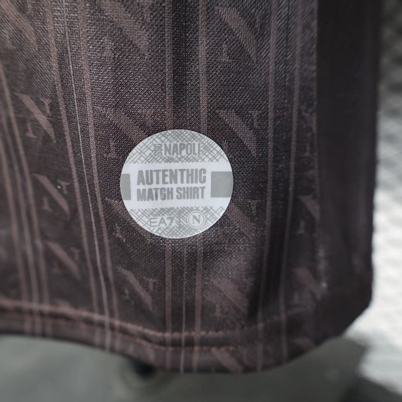 Edición especial del Napoli 2024-25, tallas S-XXL