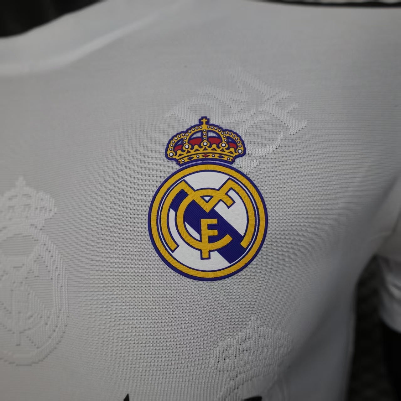2025-26 Real Madrid Team logo White Player S-2XL