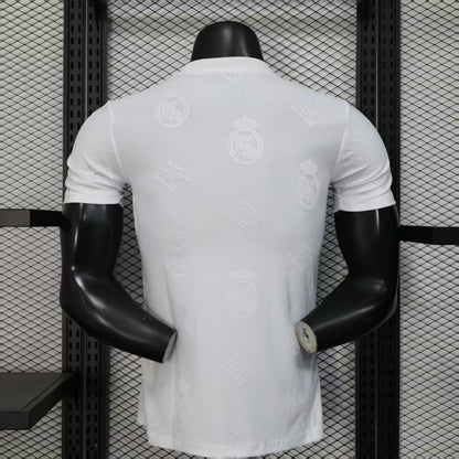 2025-26 Real Madrid Team logo White Player S-2XL