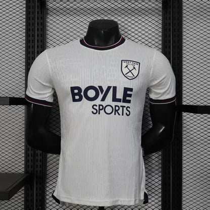 2025-26 West Ham United Away Player S-2XL