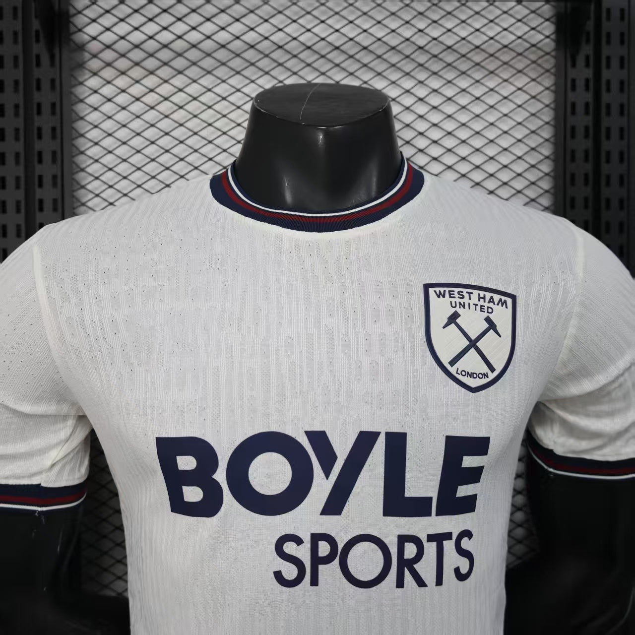 2025-26 West Ham United Away Player S-2XL