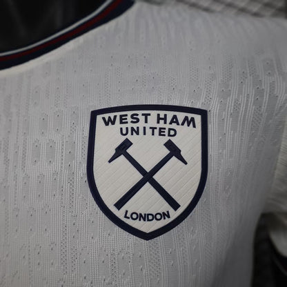 2025-26 West Ham United Away Player S-2XL