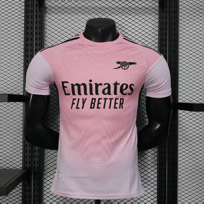 2025-26 Arsenal Casual Style Pink Player S-2XL
