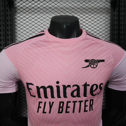 2025-26 Arsenal Casual Style Pink Player S-2XL