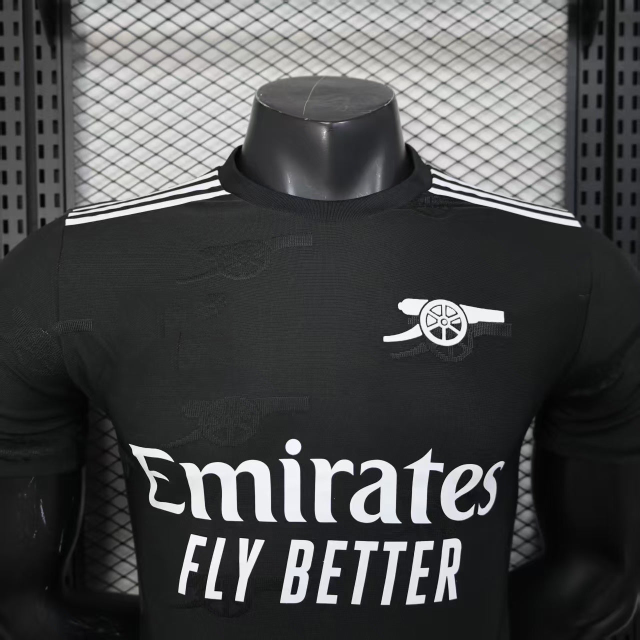 2025-26 Arsenal Casual Style Black Player S-2XL