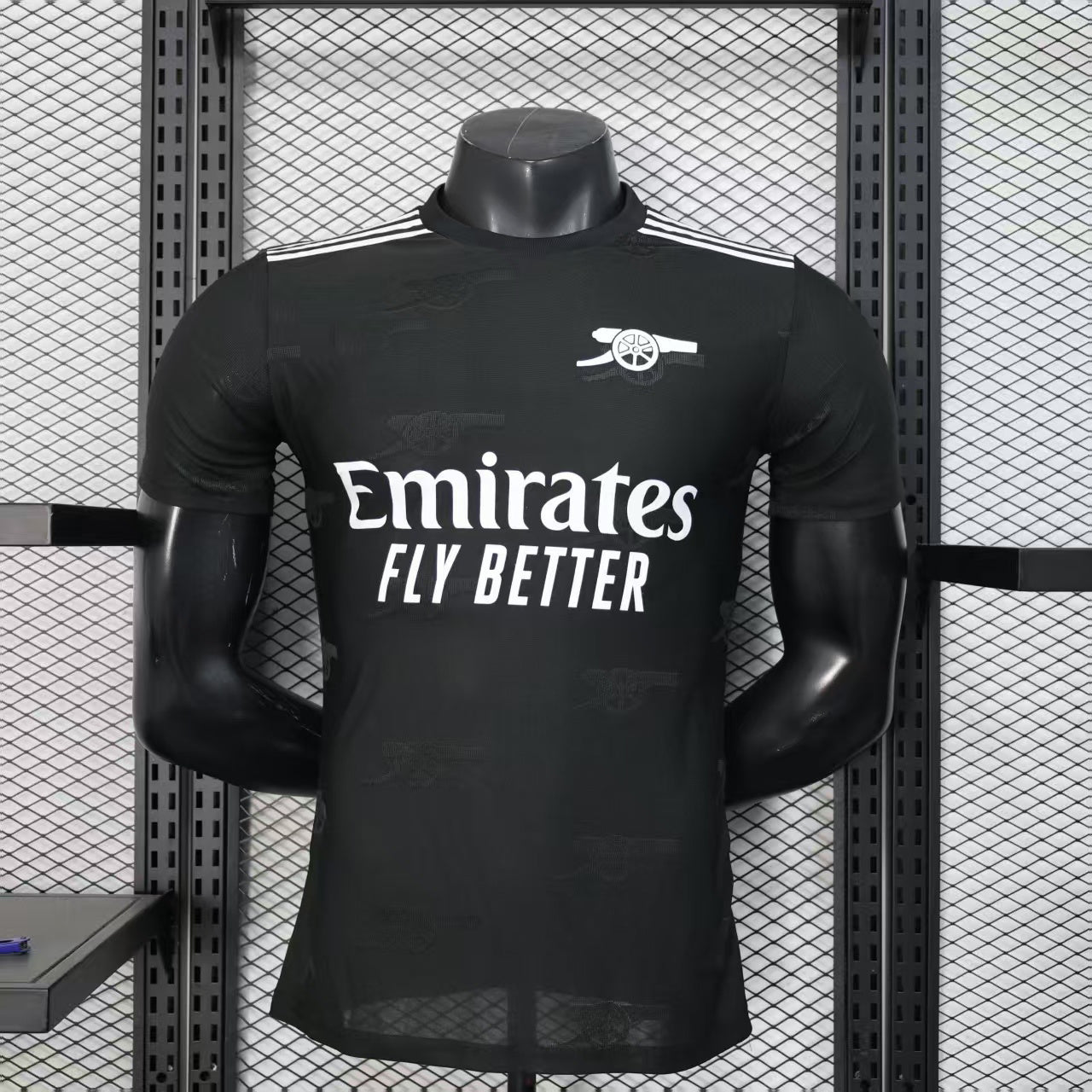 2025-26 Arsenal Casual Style Black Player S-2XL