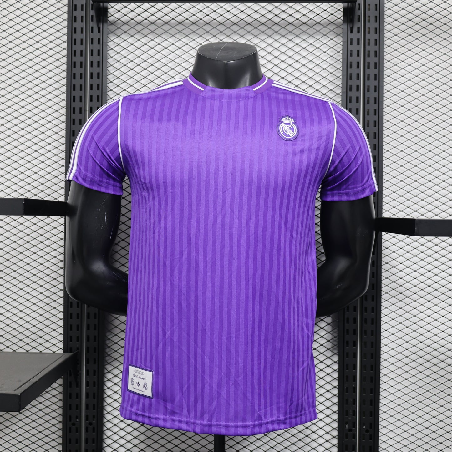 2025-26 Real Madrid Casual style Purple Player S-2XL