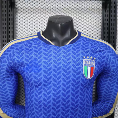 2026 Italy Home Long Sleeve Player S-3XL