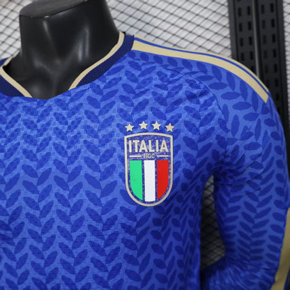2026 Italy Home Long Sleeve Player S-3XL