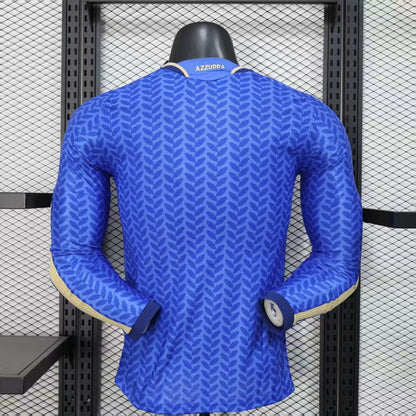 Camiseta de manga larga local del Barcelona 2024-25 (tallas S-2XL)