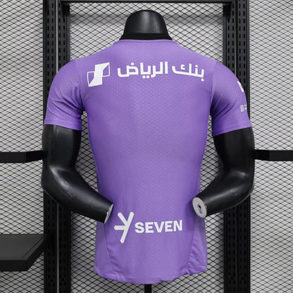 2024-25 Riyadh Crescent Second Away Purple Player S-XXL