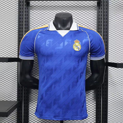 2026-27 Real Madrid Blue Polo Player S-2XL