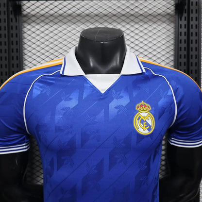 2026-27 Real Madrid Blue Polo Player S-2XL